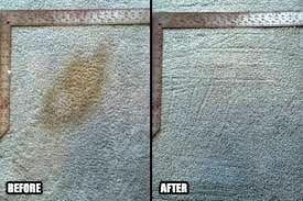 stained carpet repair
